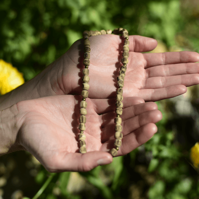 collier tulsi &amp; laiton