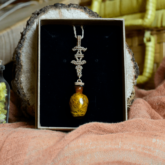 talisman totem apothicaire mousse &amp; quartz